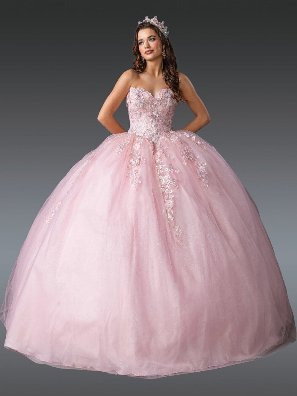 NEW BLUSH Evening Gown Floor Length Formal Elegant Stunning 1916